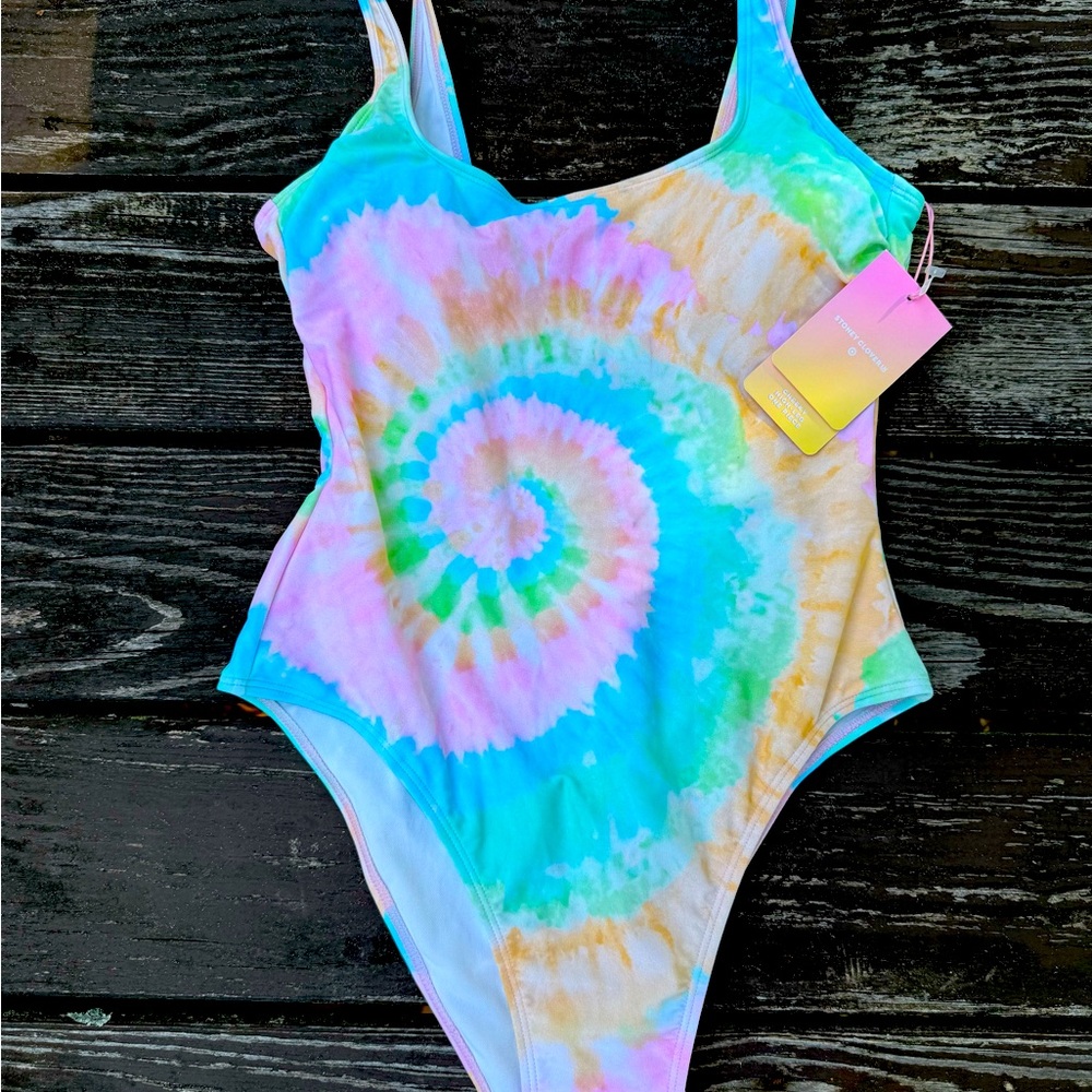 NWT Stoney Clover Tie Dye Swimsuit